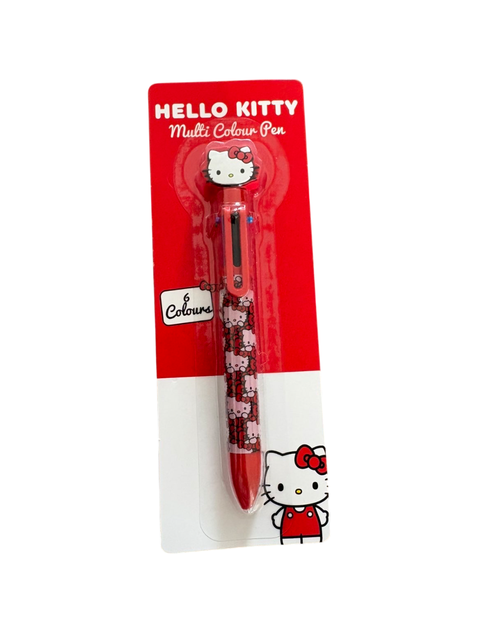 Stylo 6 couleurs Kawai