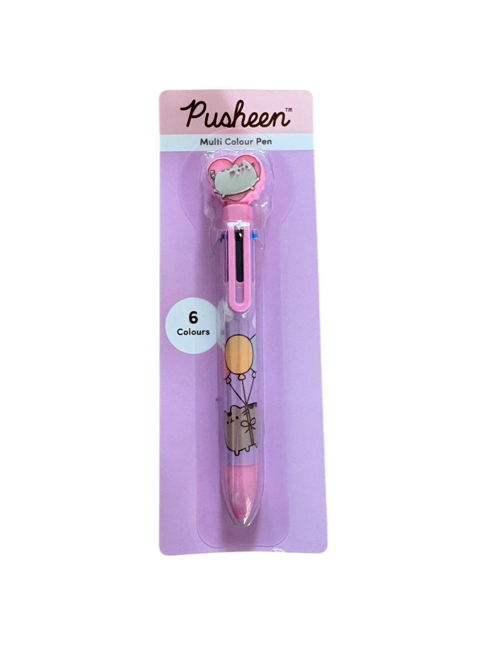 Stylo 6 couleurs Kawai