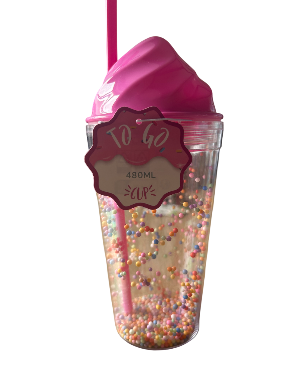 Gobelet glace en plastique