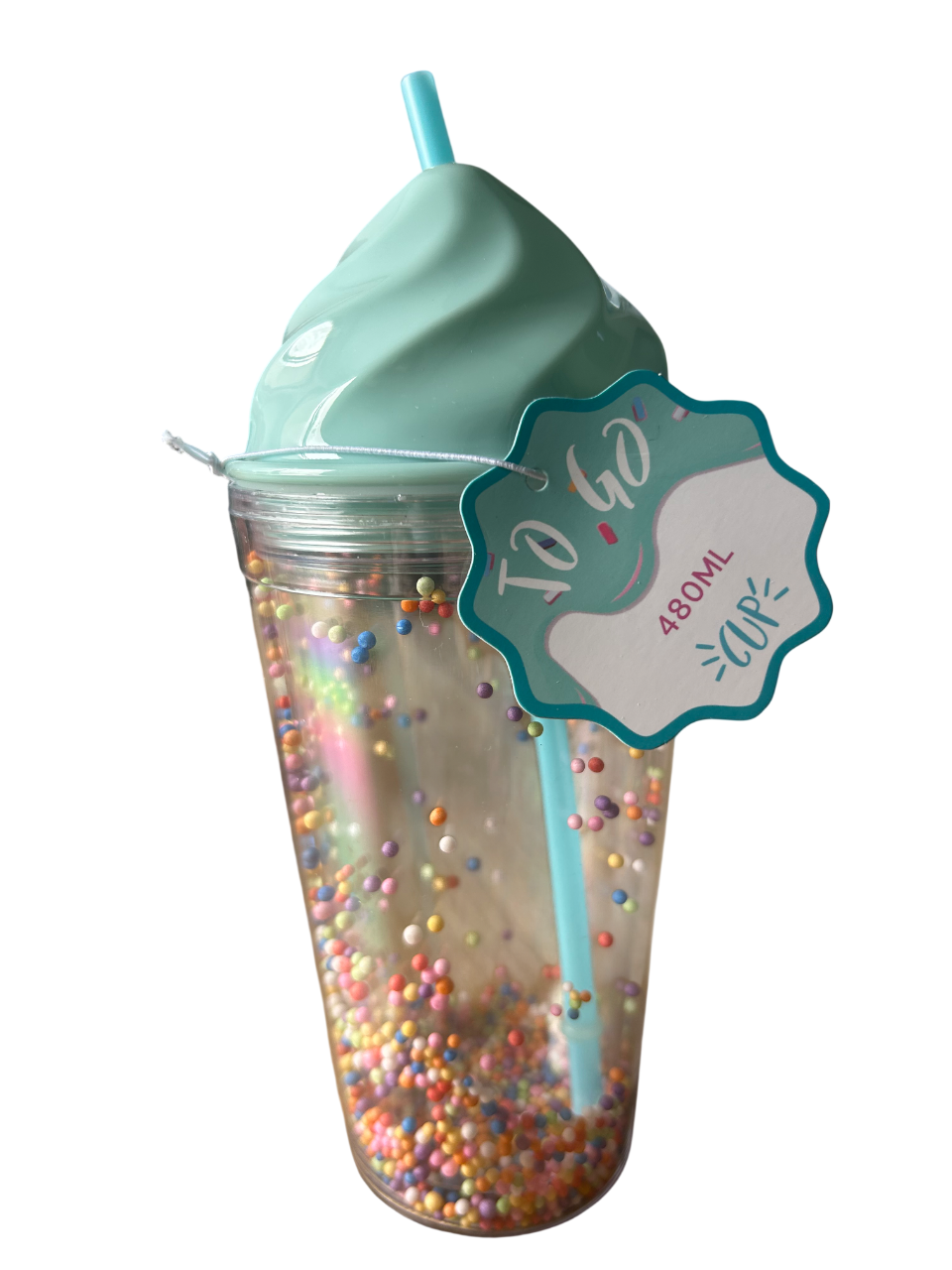 Gobelet glace en plastique