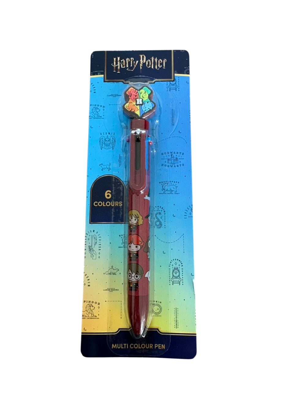 Stylo 6 couleurs Kawai