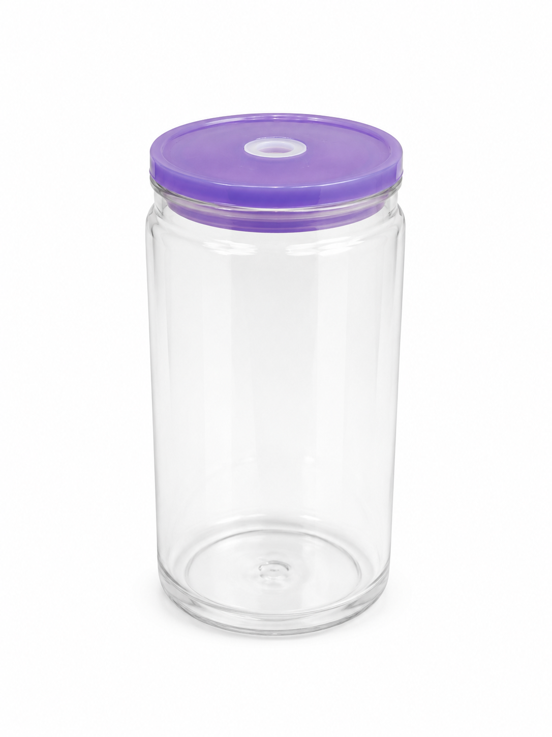 Verre à paille plastique