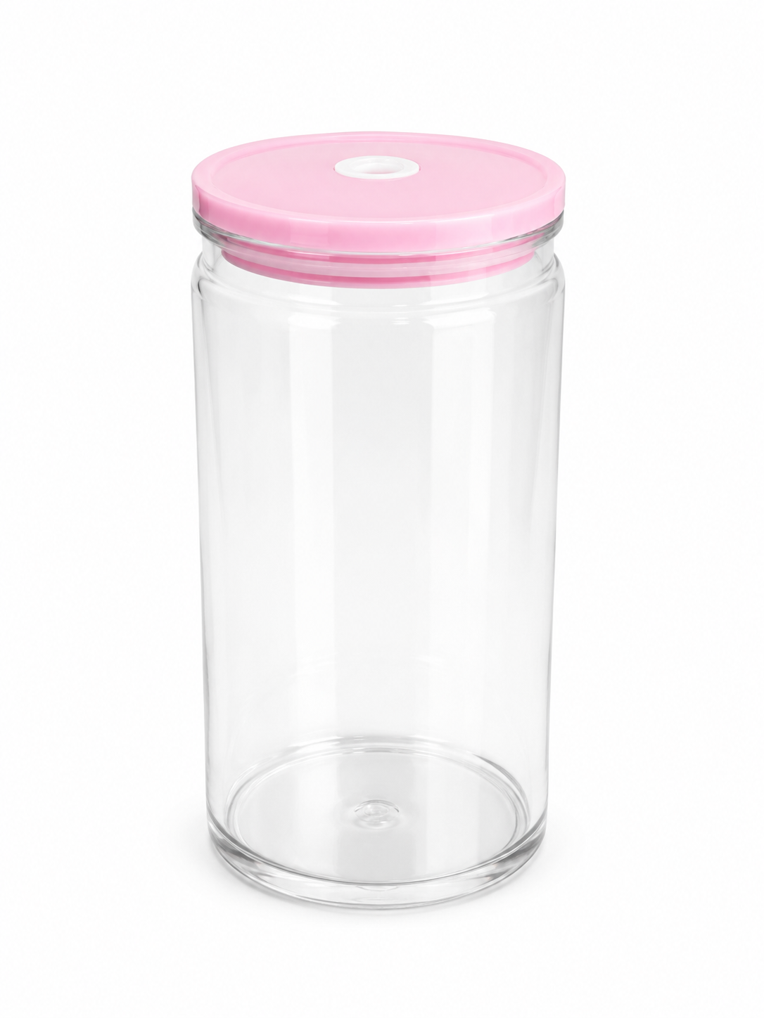 Verre à paille plastique