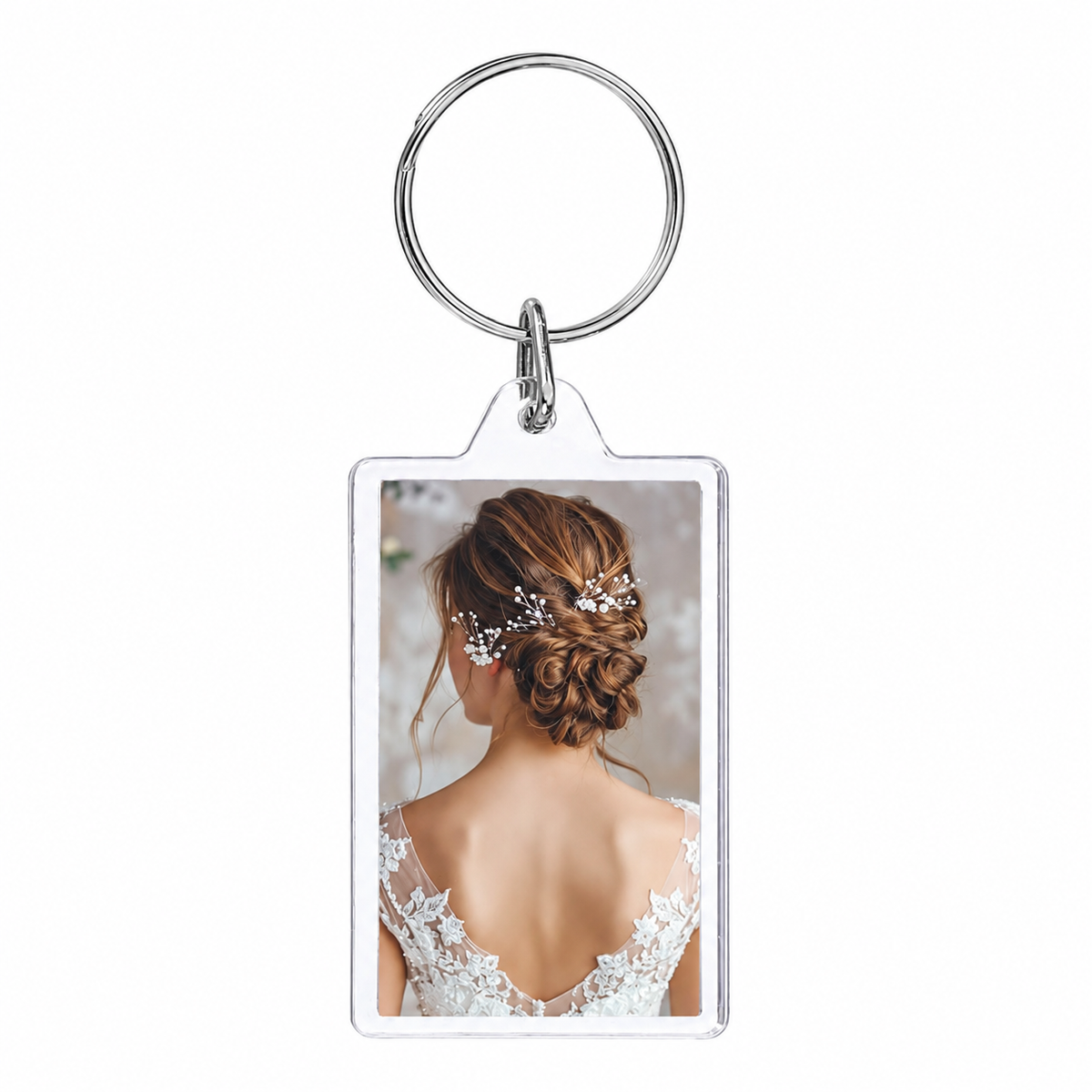 Porte-clé photo personnalisé