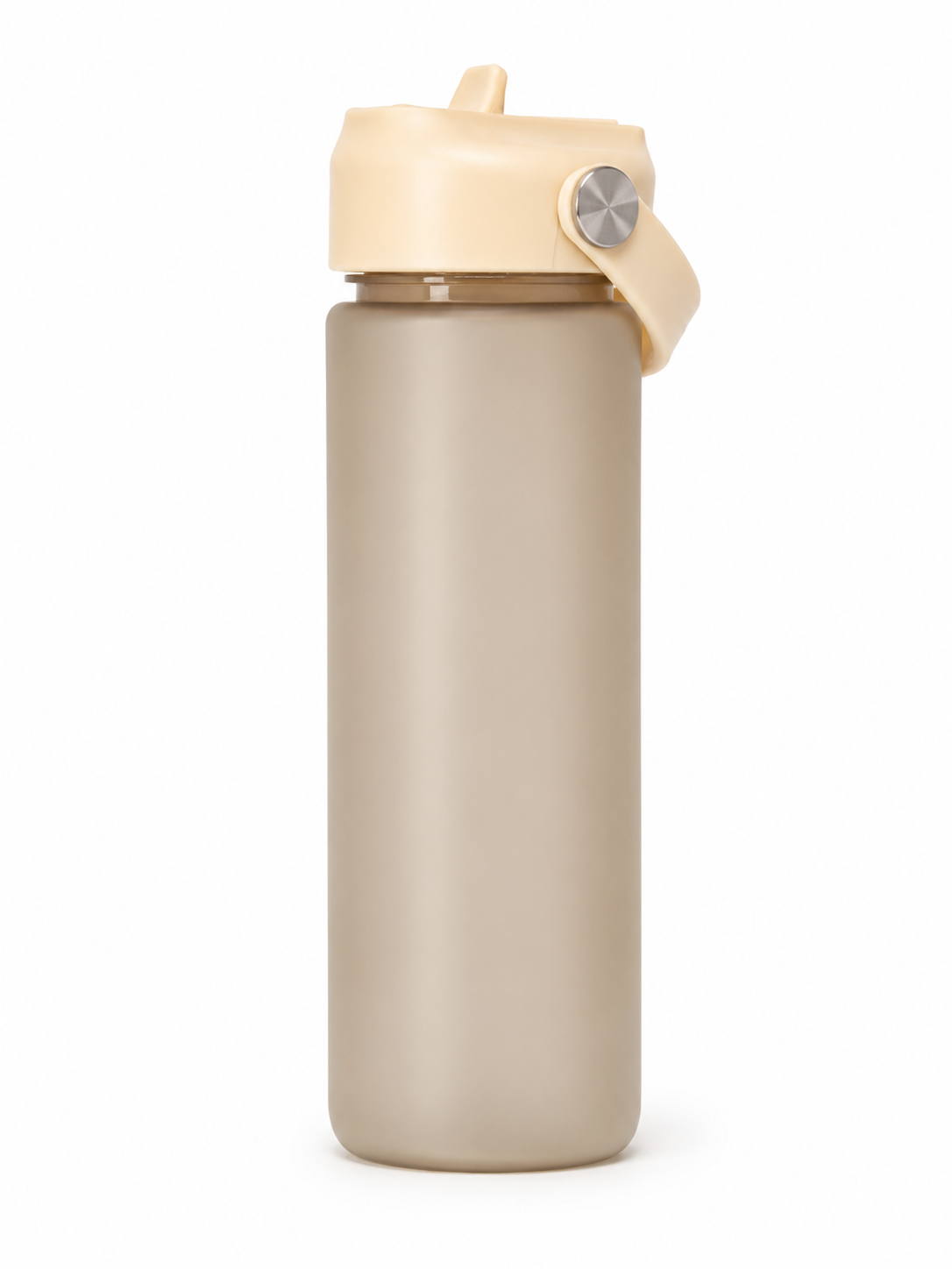 Gourde à paille en plastique
