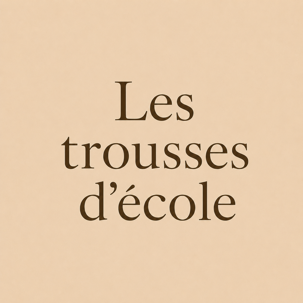 Les trousses d'école