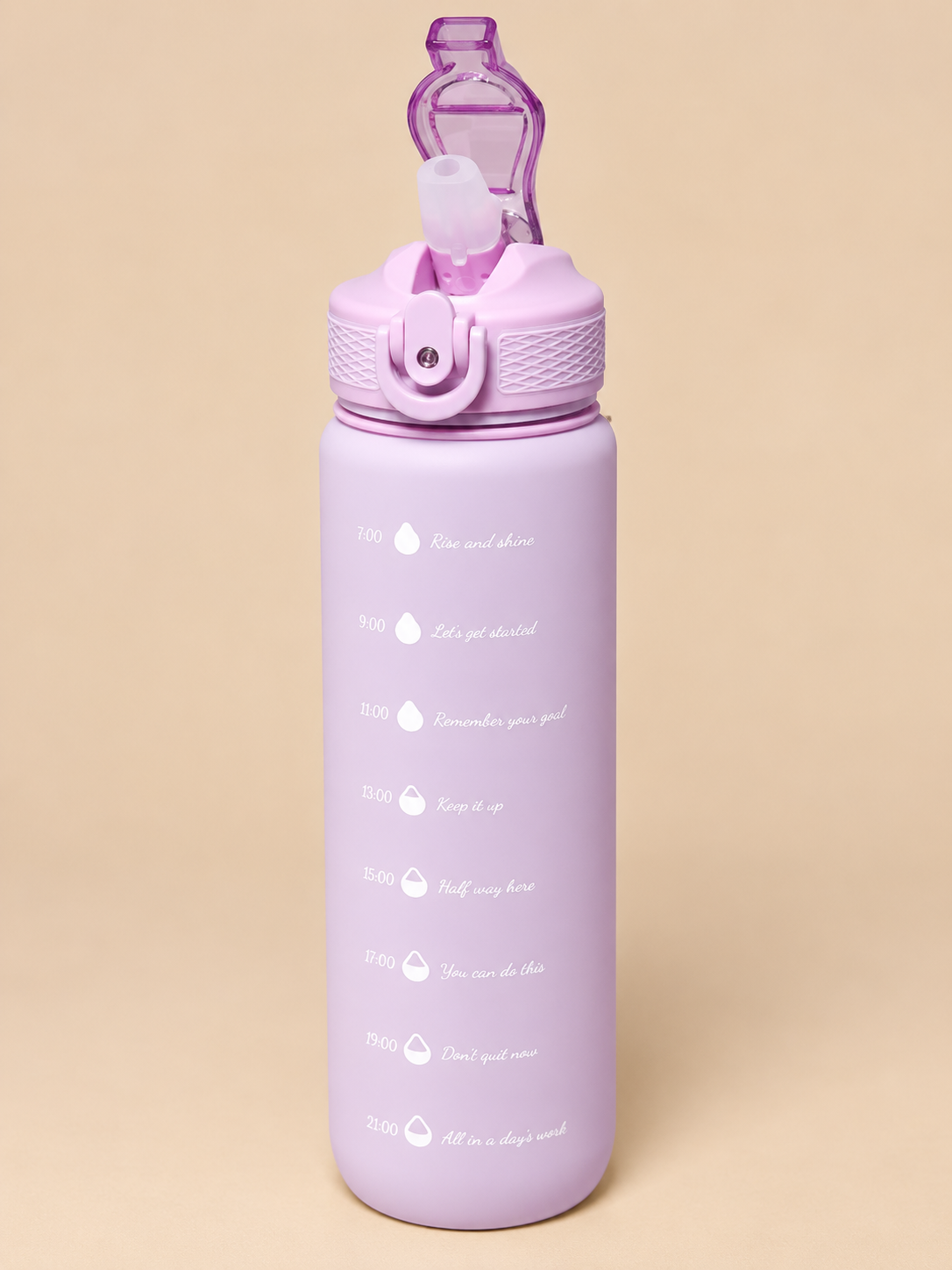 Gourde hydratation en plastique