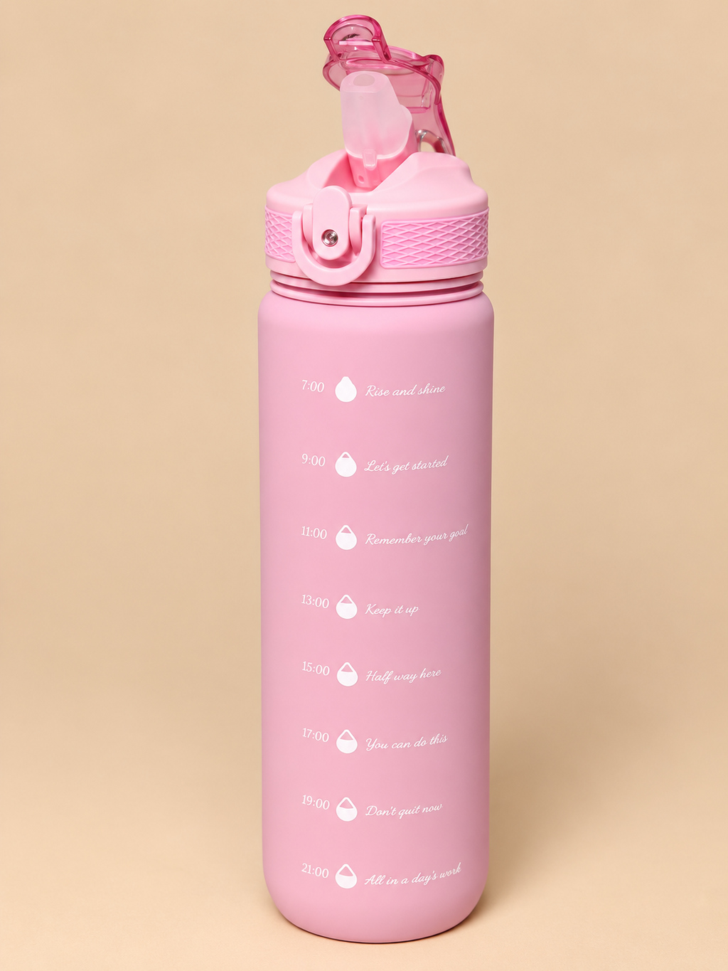Gourde hydratation en plastique